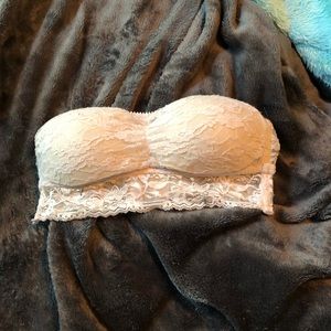 Pinkish lace bralette